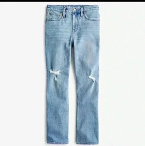 9" Billie Demi boot crop jeans j. Crew size 27 rocky shore wash